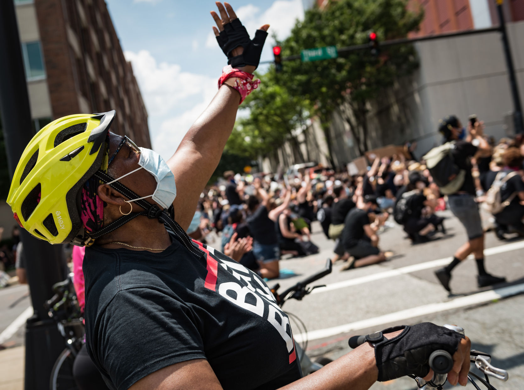 Black Lives Matter March Saturday Afternoon
